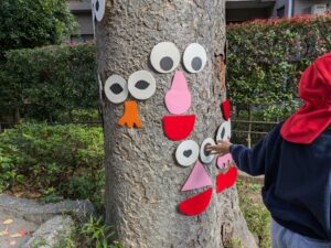 親子で参加ができる自然ふれあい遊びがあります☆