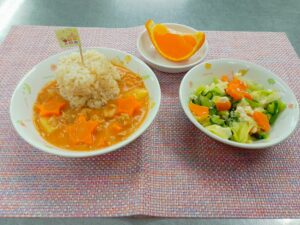 ５月誕生日給食