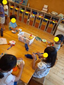 夏祭り（お店屋さんごっこ）