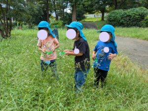 自然ふれあい遊び（異年齢活動）